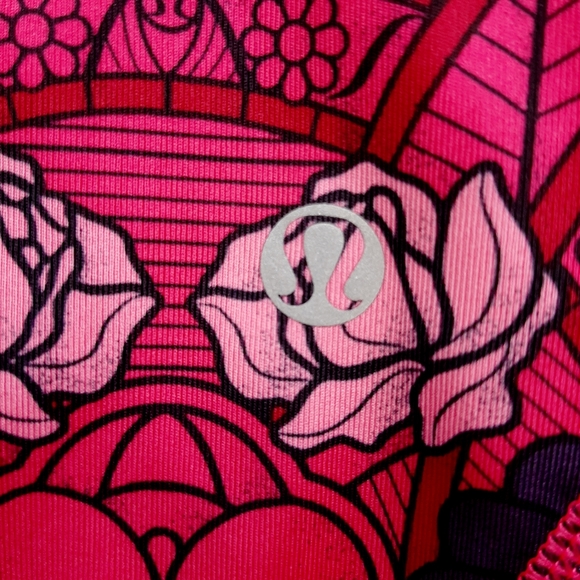 Lululemon Run Inspire Crop II *All Full-On Luxtreme Prisma Multi Guava Lava - Picture 10 of 16